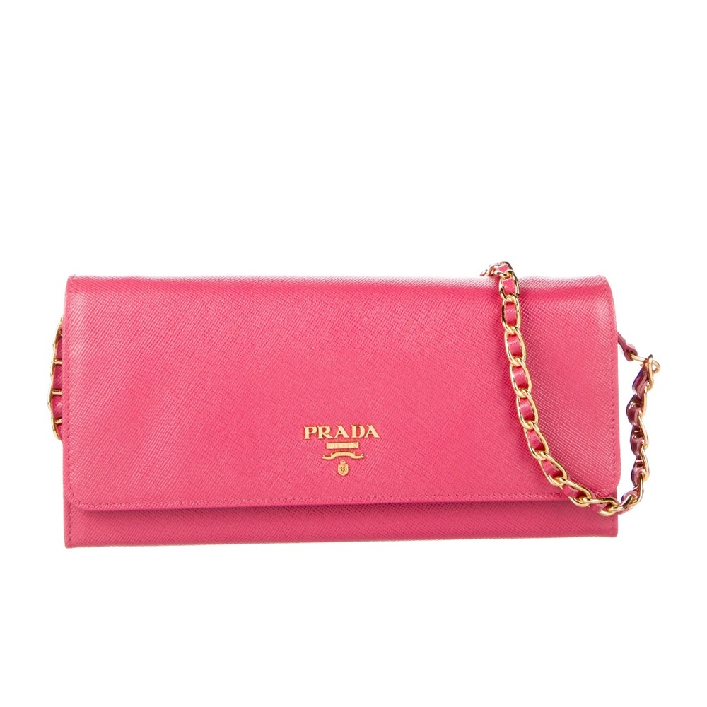 Prada Saffiano Wallet on Chain